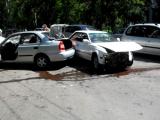 В Абакане 35-летнюю пассажирку госпитализировали после автоаварии