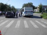 В Хакасии «Фольксваген» столкнулся с автобусом