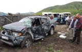 В Хакасии автобус врезался в джип: 18 раненых, двое погибших