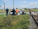 Подробности столкновения иномарки с тепловозом в Хакасии