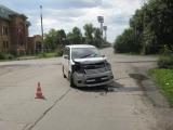 Абаканские женщины не смогли разъехаться на перекрестке, пострадал ребенок