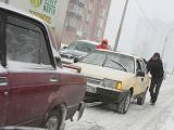 Потепление в Абакане привело к страшной гололедице