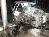 В Абакане водитель «Хонды» погиб, пассажирка изувечена